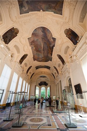 painting of people in a art gallery - Petit Palais, Paris, France Stock Photo - Rights-Managed, Code: 700-03068584