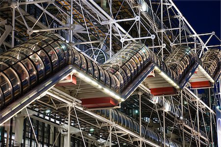 Pompidou Centre, Paris, France Stock Photo - Rights-Managed, Code: 700-03068644