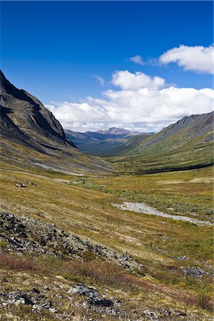 Tombstone Valley, Ogilvie Mountains, Tombstone Territorial Park, Yukon, Canada Stock Photo - Rights-Managed, Code: 700-03068767