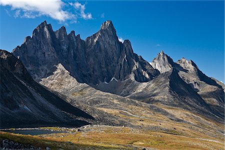 Tombstone Mountain, Tombstone Range, Ogilvie Mountains, Tombstone Territorial Park, Yukon, Canada Foto de stock - Con derechos protegidos, Código: 700-03068782