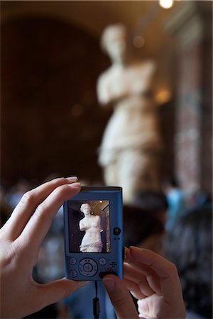 Venus de Milo, The Louvre, Paris, Ile de France, France Foto de stock - Con derechos protegidos, Código: 700-03068845