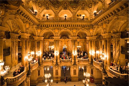 Garnier Opera, Paris, Ile de France, France Foto de stock - Con derechos protegidos, Código: 700-03068891