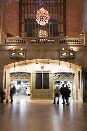subway - Entrance to Train Tracks, Grand Central Station, Manhattan, New York City, New York, USA Stock Photo - Rights-Managed, Code: 700-03069099