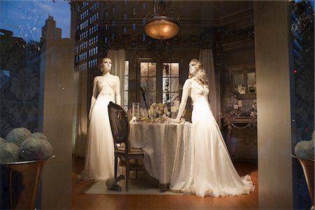 Window Display at Christmas, Manhattan, New York City, New York, USA Foto de stock - Con derechos protegidos, Código: 700-03069093