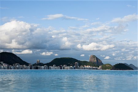 Copacabana, Sugarloaf Mountain, Rio de Janeiro, Rio de Janeiro State, Brazil Foto de stock - Con derechos protegidos, Código: 700-03069143