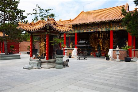 richmond - International Buddhist Temple, Richmond, British Columbia, Canada Foto de stock - Direito Controlado, Número: 700-03075218