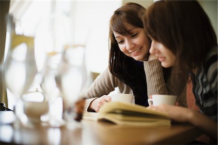 Women Reading Book Stock Photo - Rights-Managed, Code: 700-03075380