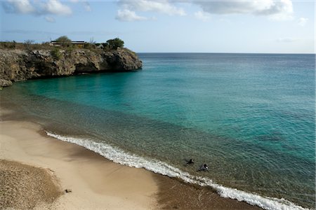 simsearch:700-02887336,k - Beach in Curacao, Netherlands Antilles Foto de stock - Con derechos protegidos, Código: 700-03075675