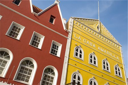 Shops in Willemstad, Curacao, Netherlands Antilles Stock Photo - Rights-Managed, Code: 700-03075697