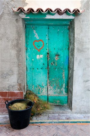 province of salerno - Door, Cetara, Province of Salerno, Campania, Italy Stock Photo - Rights-Managed, Code: 700-03152361