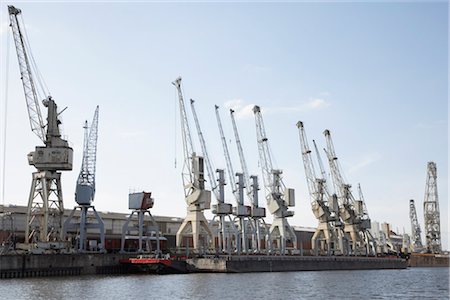 Loading Dock, Hamburg, Germany Foto de stock - Con derechos protegidos, Código: 700-03152690