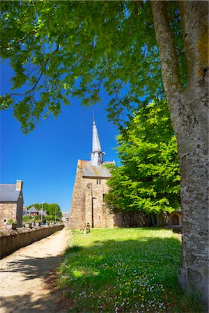 Chapelle Saint-Gonery, Plougrescant, Cotes-d'Armor, Brittany, France Fotografie stock - Rights-Managed, Codice: 700-03152915