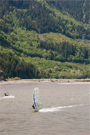 People Windsurfing, Squamish, British Columbia, Canada Stock Photo - Rights-Managed, Code: 700-03166528