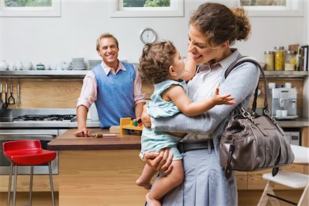 strauss/curtis - Mother Leaving for Work Stock Photo - Rights-Managed, Code: 700-03178409