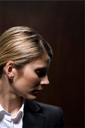 stressed professional - Portrait of Businesswoman Stock Photo - Rights-Managed, Code: 700-03178417