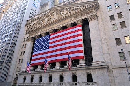 escultura a relieve - New York Stock Exchange, Manhattan, New York, USA Foto de stock - Con derechos protegidos, Código: 700-03178554