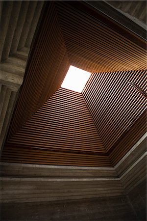 european church ceiling - Brion-Vega Cemetery, San Vito d'Altivole, Treviso Province, Veneto, Italy Stock Photo - Rights-Managed, Code: 700-03178863