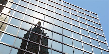 Reflection of Buildings, Toronto, Ontario, Canada Foto de stock - Con derechos protegidos, Código: 700-03171556