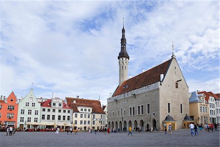 Town Hall, Tallinn, Estonia Stock Photo - Rights-Managed, Code: 700-03230010