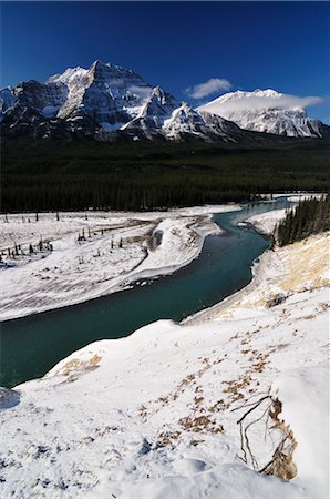 simsearch:600-03240623,k - Vallée de l'Athabasca depuis le belvédère de la chèvre, le Parc National Jasper, Alberta, Canada Photographie de stock - Rights-Managed, Code: 700-03244139