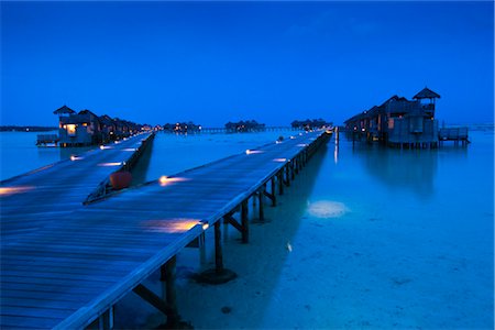 resort tropical luxury - Soneva Gili Resort, Lankanfushi Island, North Male Atoll, Maldives Photographie de stock - Rights-Managed, Code: 700-03244262