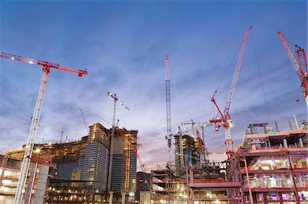 Construction Site, Las Vegas, Nevada, USA Foto de stock - Con derechos protegidos, Código: 700-03240515