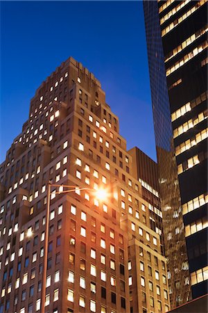 Office Buildings in Downtown Manhattan, New York City, New York, USA Stock Photo - Rights-Managed, Code: 700-03240548