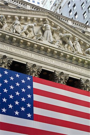 simsearch:600-07760315,k - New York Stock Exchange, Manhattan, New York City, New York, États-Unis Photographie de stock - Rights-Managed, Code: 700-03240552