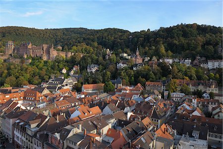 Heidelberg Castle, Heidelberg, Baden-Wurttemberg, Germany Foto de stock - Con derechos protegidos, Código: 700-03243975