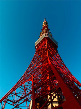 Tour de Tokyo, parc Shiba, Minato, Tokyo, Japon Photographie de stock - Rights-Managed, Code: 700-03298806