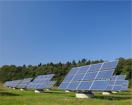 environmental issues and alternative energy - Solar Panels, Bavaria, Germany Stock Photo - Rights-Managed, Code: 700-03298853