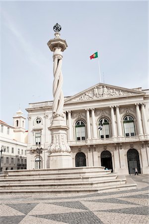 Parliament Building in Lisbon, Portugal Stock Photo - Rights-Managed, Code: 700-03290104