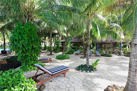 simsearch:700-03368365,k - Beach Chair at Resort,  Varadero, Cuba Fotografie stock - Rights-Managed, Codice: 700-03368419