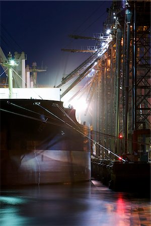 Ocean Liner, Vancouver Wharves, Port of Vancouver, Vancouver, British Columbia, Canada Foto de stock - Con derechos protegidos, Código: 700-03368678