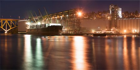 dock ship - Ocean Liner, Vancouver Wharves, Port of Vancouver, Vancouver, British Columbia, Canada Stock Photo - Rights-Managed, Code: 700-03368670