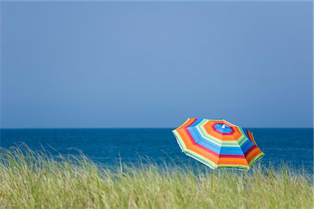 parasol de plage - Parasol de plage Photographie de stock - Rights-Managed, Code: 700-03392474