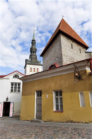 Old Town, Tallinn, en Estonie, pays baltes Photographie de stock - Rights-Managed, Code: 700-03404316