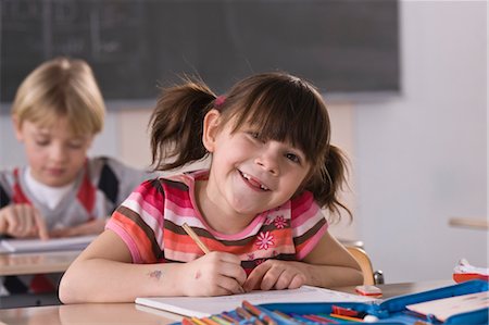 simsearch:700-02989953,k - Students in Classroom Stock Photo - Rights-Managed, Code: 700-03406313
