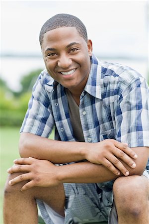 Portrait de jeune homme Photographie de stock - Rights-Managed, Code: 700-03406462