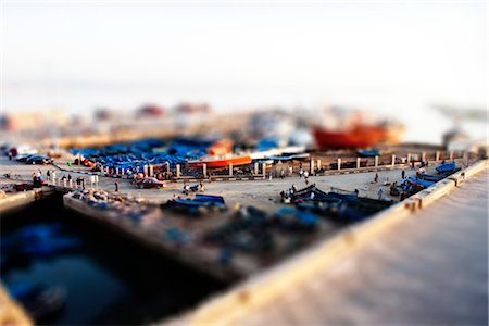 Harbour in Essaouira, Morocco Foto de stock - Con derechos protegidos, Código: 700-03403760