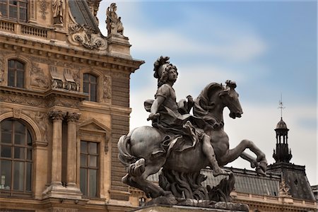 Louvre, Paris, France Stock Photo - Rights-Managed, Code: 700-03403777