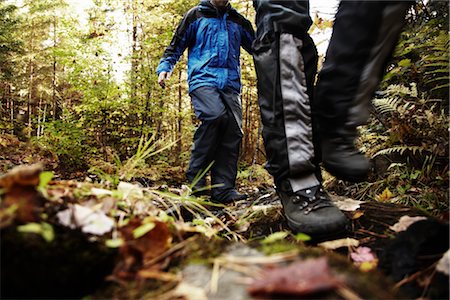 People Hiking in Algonquin Provincial Park, Ontario, Canada Foto de stock - Con derechos protegidos, Código: 700-03403875