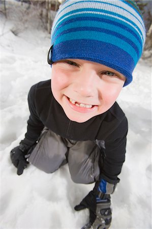 Portrait of Boy in Winter, Steamboat Springs, Colorado, USA Stock Photo - Rights-Managed, Code: 700-03439890