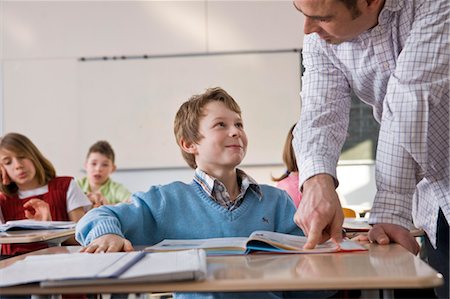 Teacher and Students in Classroom Stock Photo - Rights-Managed, Code: 700-03445108