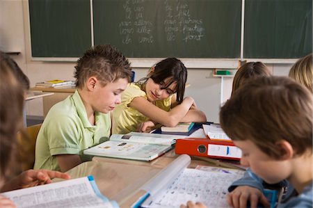 school supplies - Students in Class Doing School Work Stock Photo - Rights-Managed, Code: 700-03445128