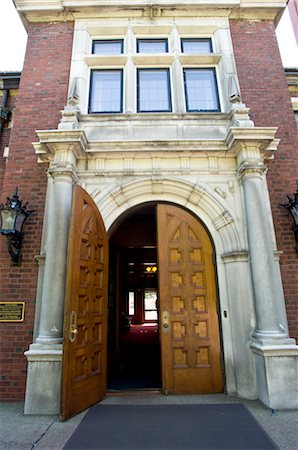 door old opened not people - Glensheen Historic Estate, Duluth, Minnesota, USA Stock Photo - Rights-Managed, Code: 700-03445646