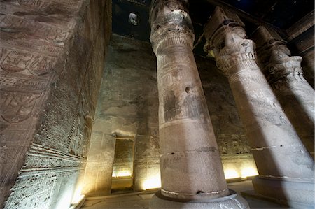 egypt art and architecture - Temple, Abydos, Egypt Stock Photo - Rights-Managed, Code: 700-03445944