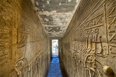 egyptian architecture - Temple of Horus, Edfu, Egypt Stock Photo - Rights-Managed, Code: 700-03445997