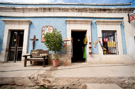 doors in mexico - Store in Todos Santos, Baja, Mexico Stock Photo - Rights-Managed, Code: 700-03446081