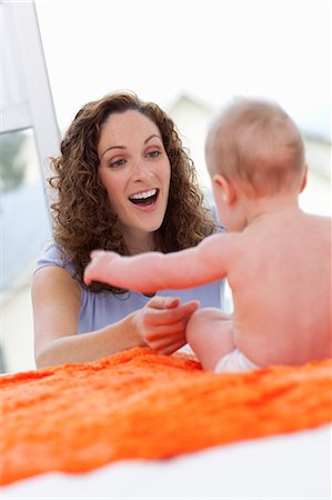 Mother and Baby Stock Photo - Rights-Managed, Code: 700-03455662